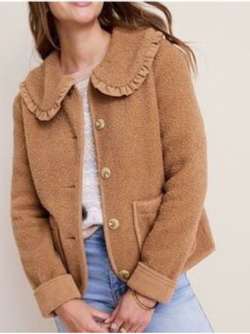 Stoosh Faux Fur Teddy Jacket